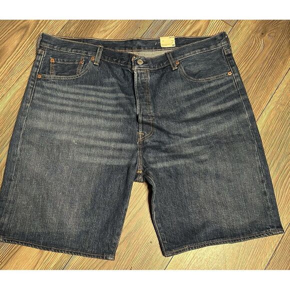 Levi's 501 Original Fit Stretch Denim Shorts‎ 36512-0104 Men's Size 40 NEW * - Picture 1 of 8